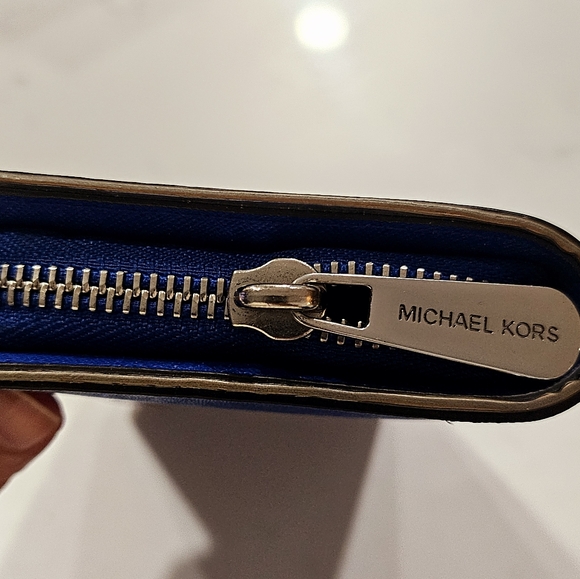 MICHAEL Michael Kors Blue Clutch